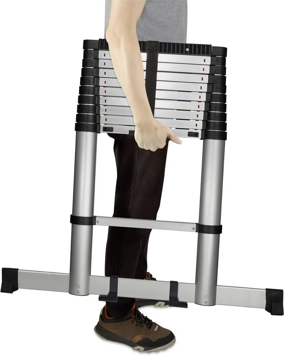 TOOLCRAFT TO-7868814 Telescoopladder Aluminium - 3,93m