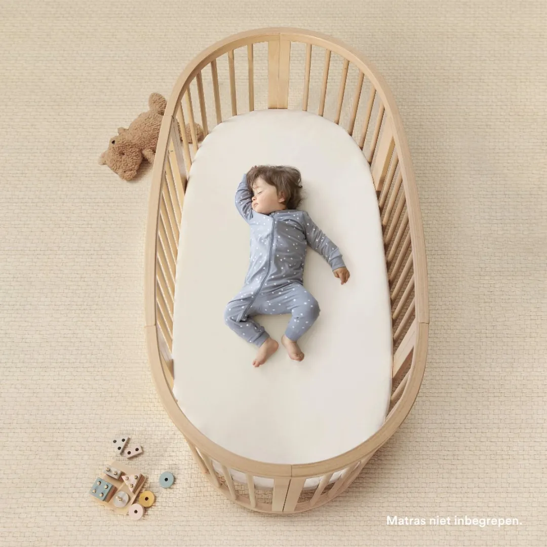 Stokke Sleepi Bed Hazy Grey - Ovaal ledikant