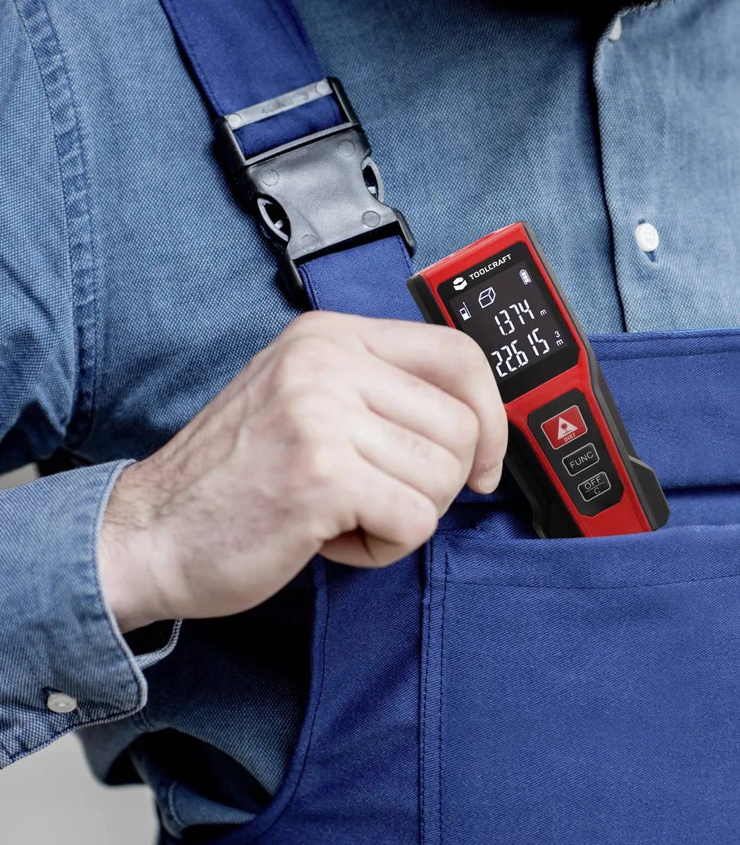 TOOLCRAFT Laserafstandsmeter 20m