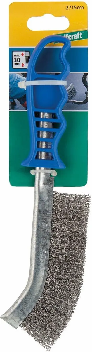 Wolfcraft Staaldraadborstel 2715000