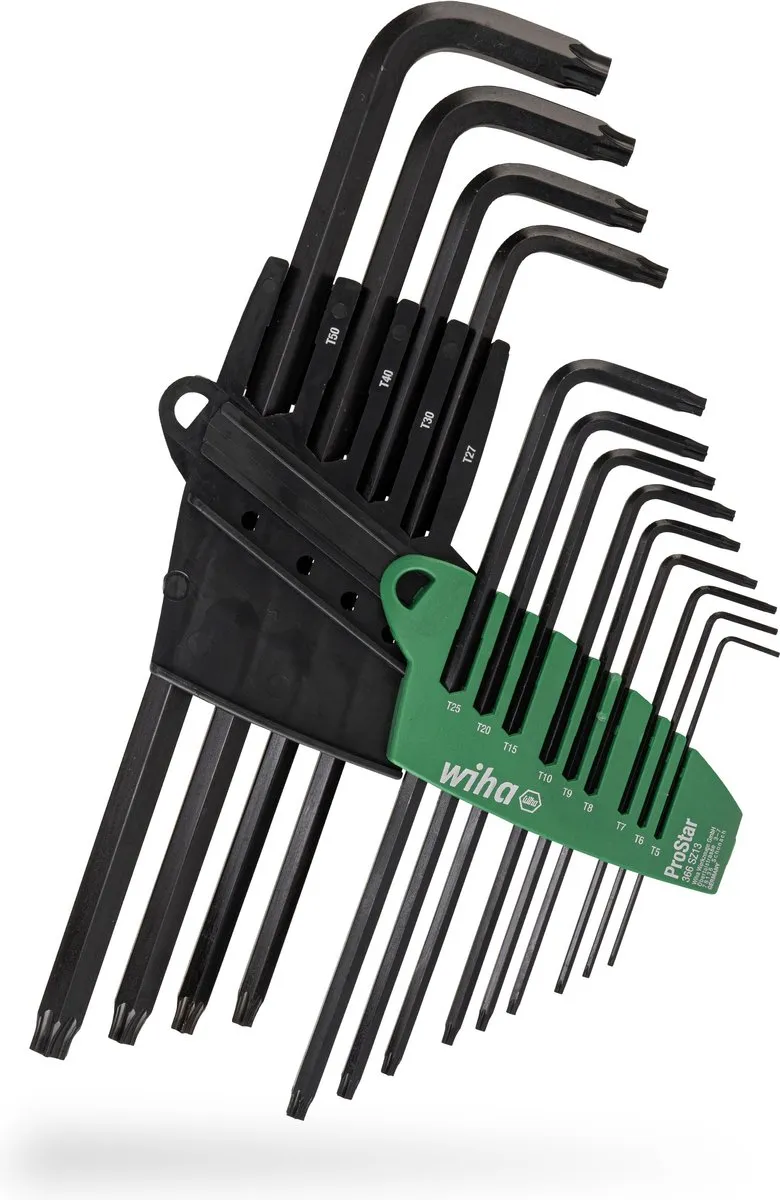 Wiha ProStar TORX Stiftsleutelset 14-delig - chemisch gezwart
