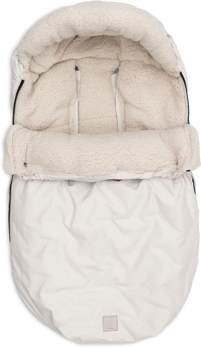 Jollein Voetenzak Miffy Jacquard Teddy - 42x82cm - Sand
