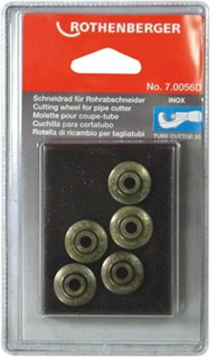 Rothenberger TC 35 Snijwieltjes 070017D - 5 Stuks