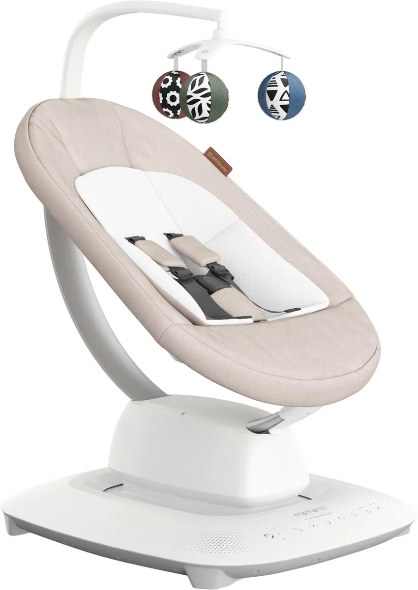 UPPAbaby Mamaroo Charlie Wipstoel - Sand Mélange