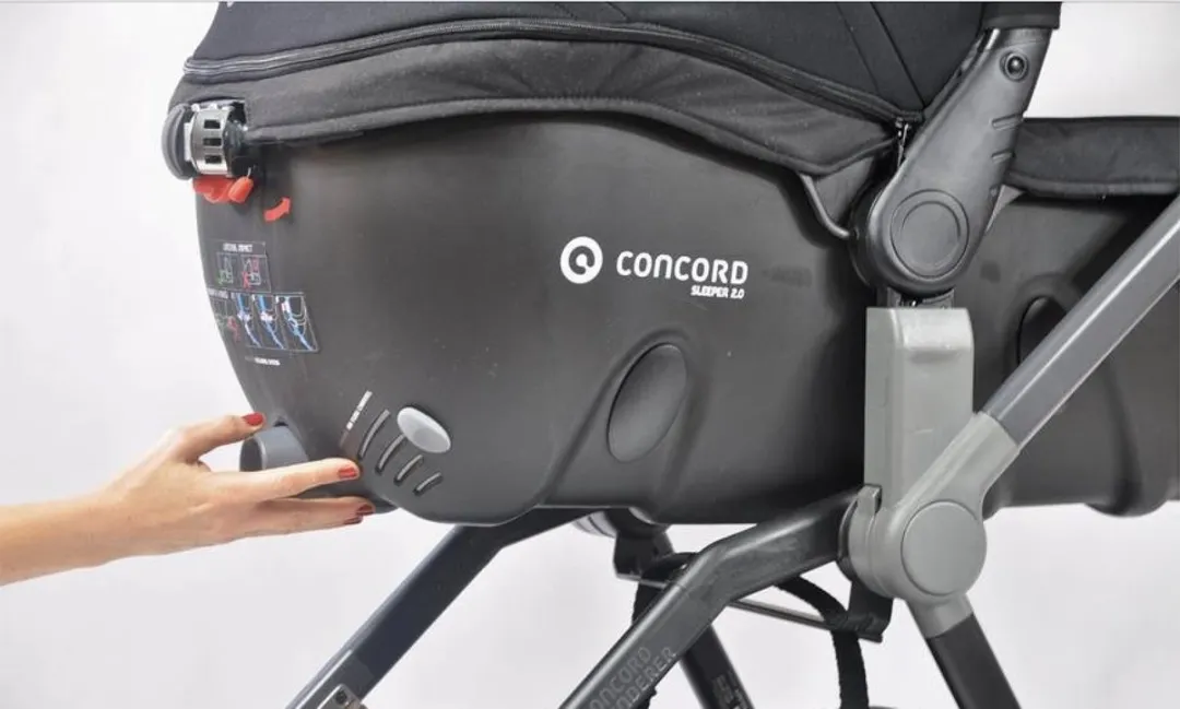 Jane -Concord - Wanderer Chassis Kinderwagen - draagmand