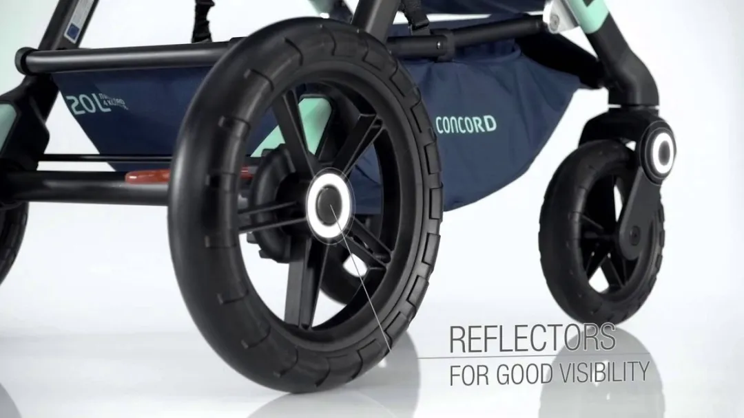 Jane -Concord - Wanderer Chassis Kinderwagen - draagmand