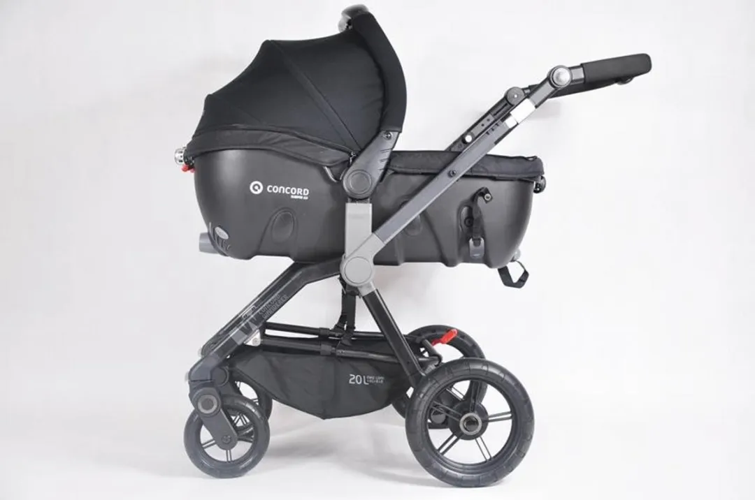 Jane -Concord - Wanderer Chassis Kinderwagen - draagmand