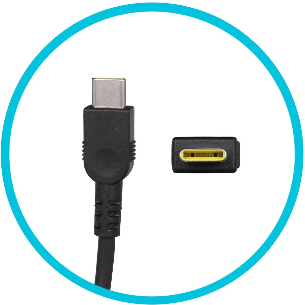 Lenovo 02DL106 USB-C Oplader 65W - Zwart