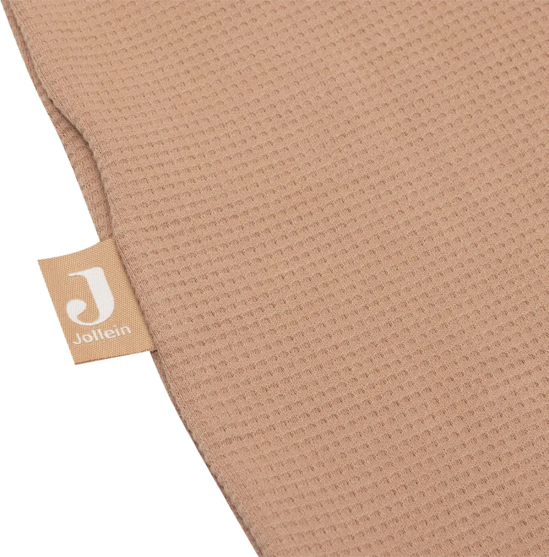 Jollein Slaapzak Baby Mouwloos 110cm Little Waffle Light Terra - afbeelding 6 van 6