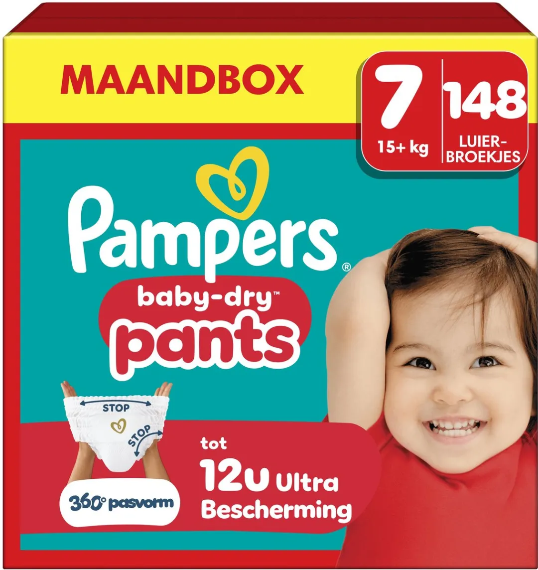 Pampers Baby-Dry Pants Maat 7
