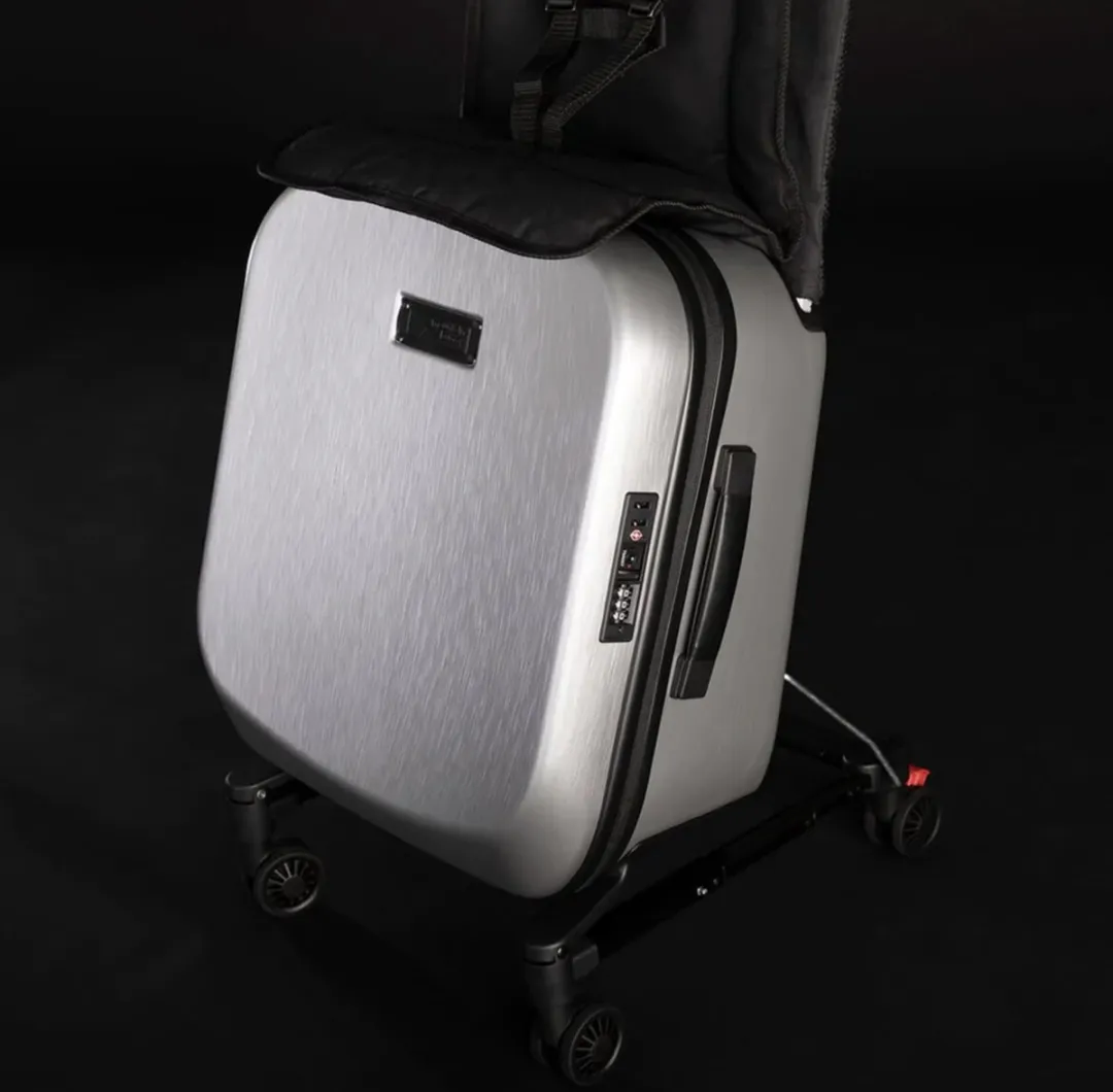Mountain Buggy Skyrider Bagrider Luxury Kindersitje - Zilver