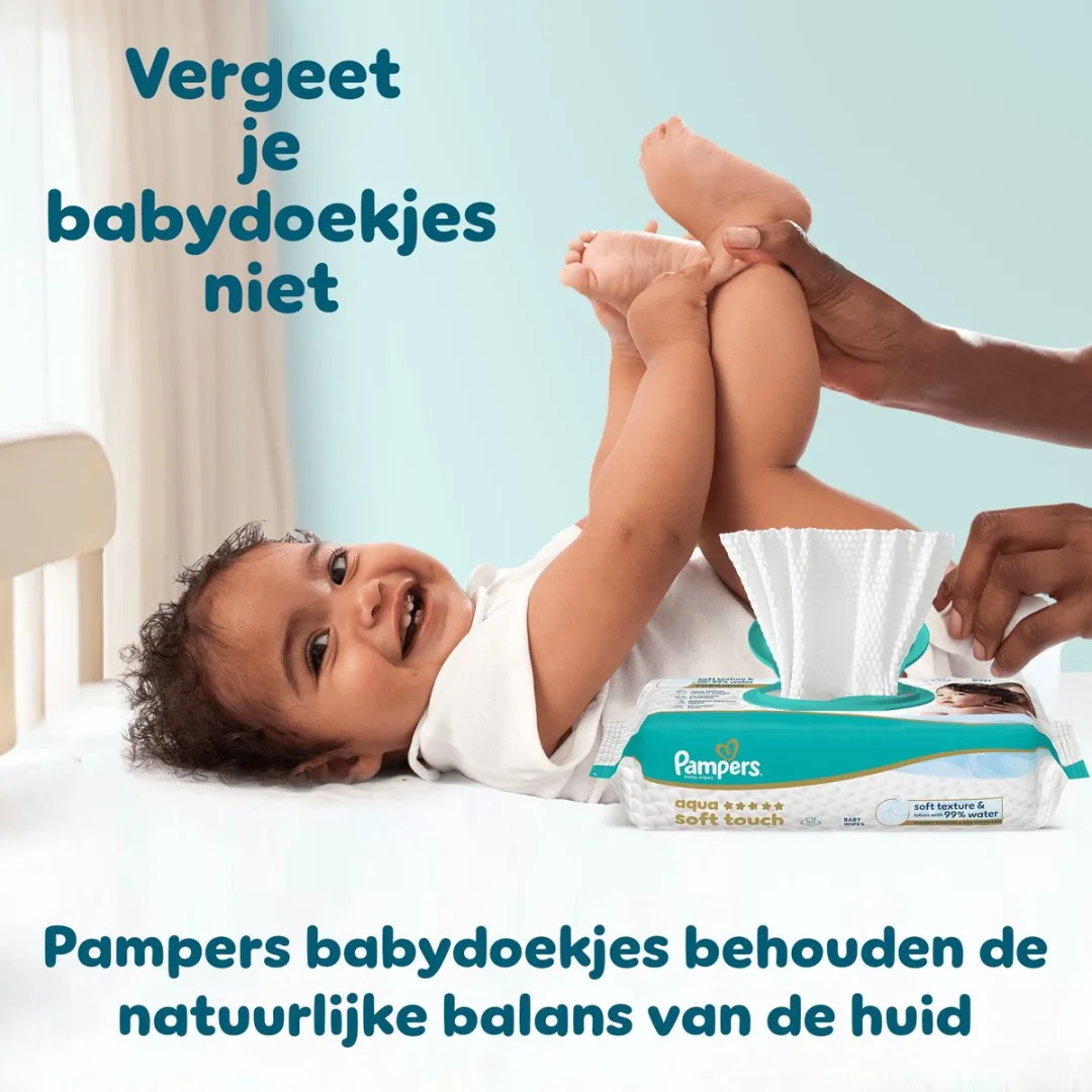 Pampers Premium Protection Maat 4+ - 186 Luiers