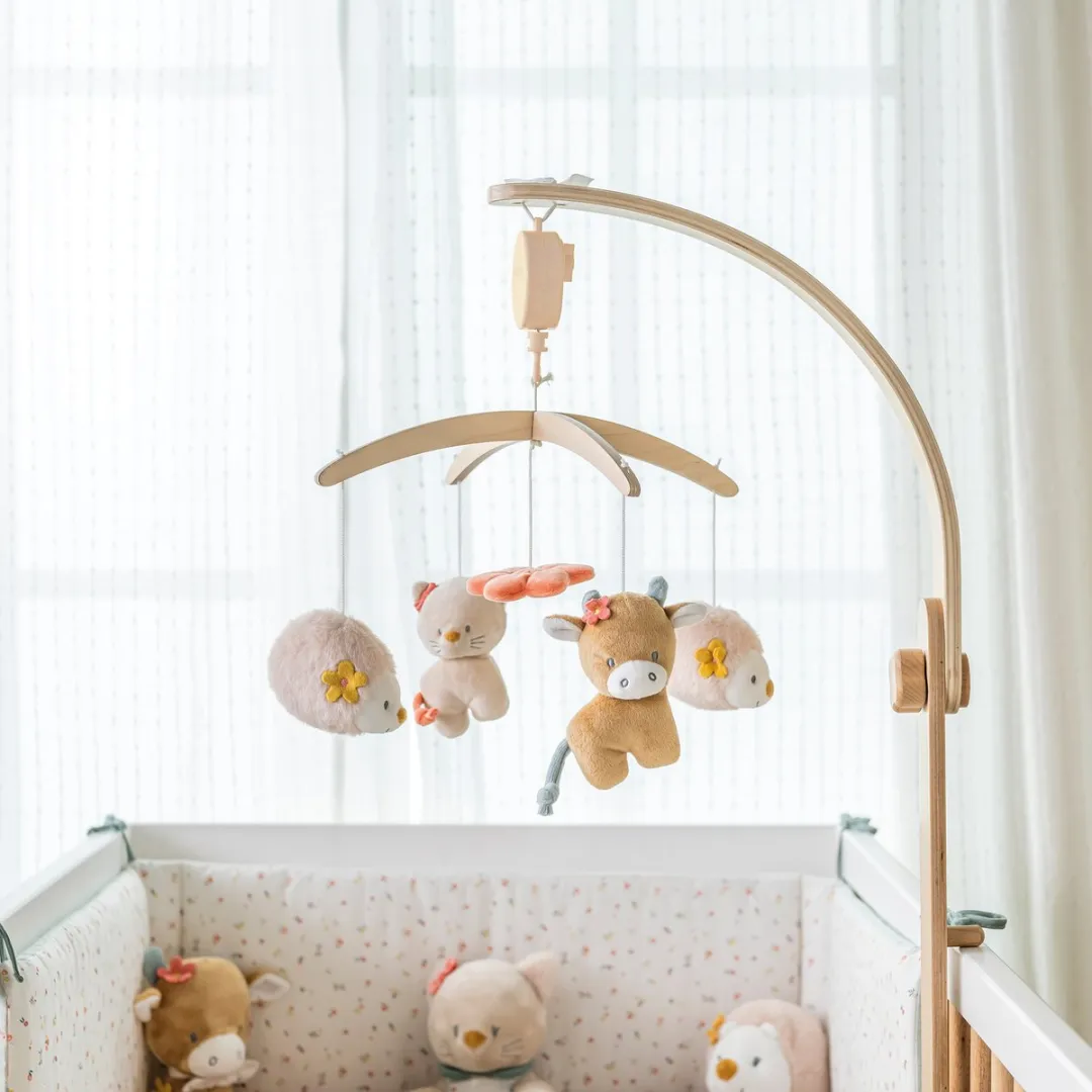 Nattou Mila Lana Zoe Muziekmobiel - One Size - Zandbeige