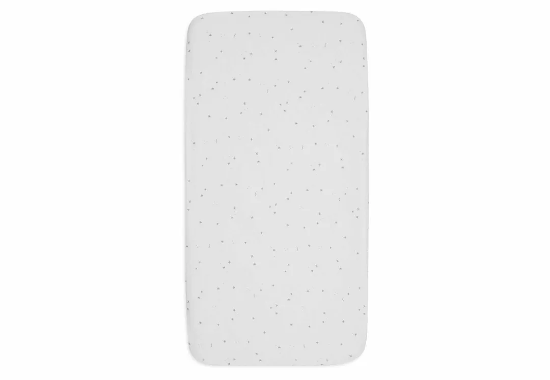 Jollein Twinkling Hoeslaken Jersey 60x120cm - Sea Green