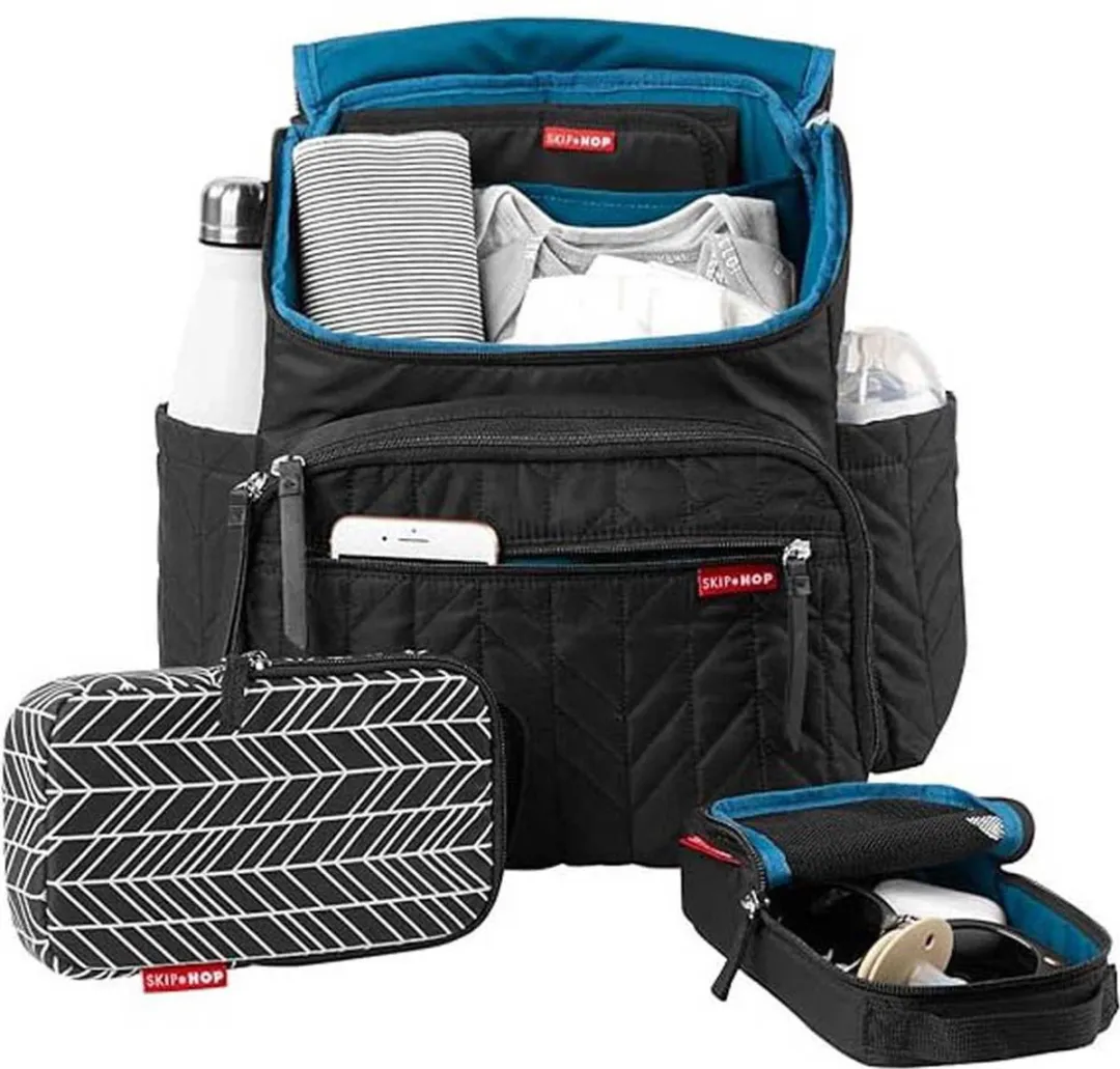 Skip Hop Forma Rugzak Wisselzak - Jet Black - afbeelding 4 van 6