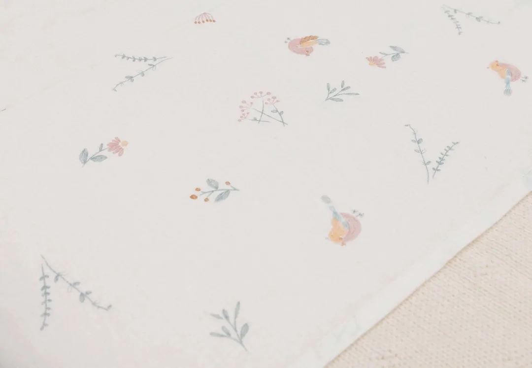 Jollein Baby Laken Ledikant 120x150cm Lovely Birds