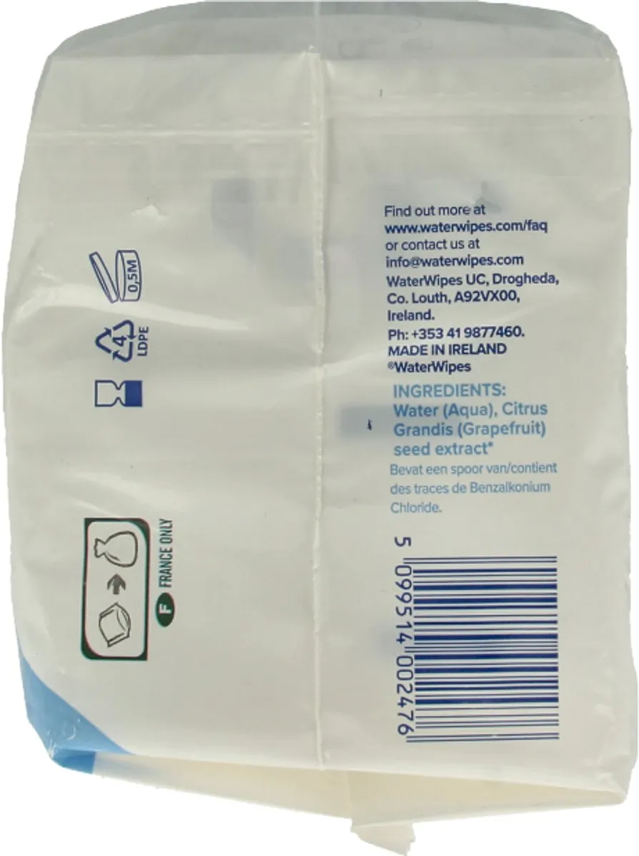 WaterWipes Billendoekjes - 144 Stuks (3x48)