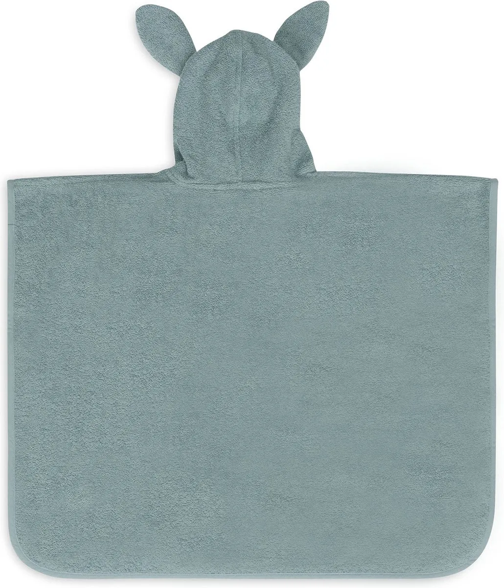 Jollein Badponcho Baby Badstof Sea Green - 2-3 jaar