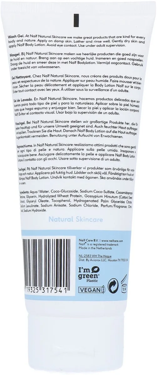 Naïf Reinigende Wasgel 100ml