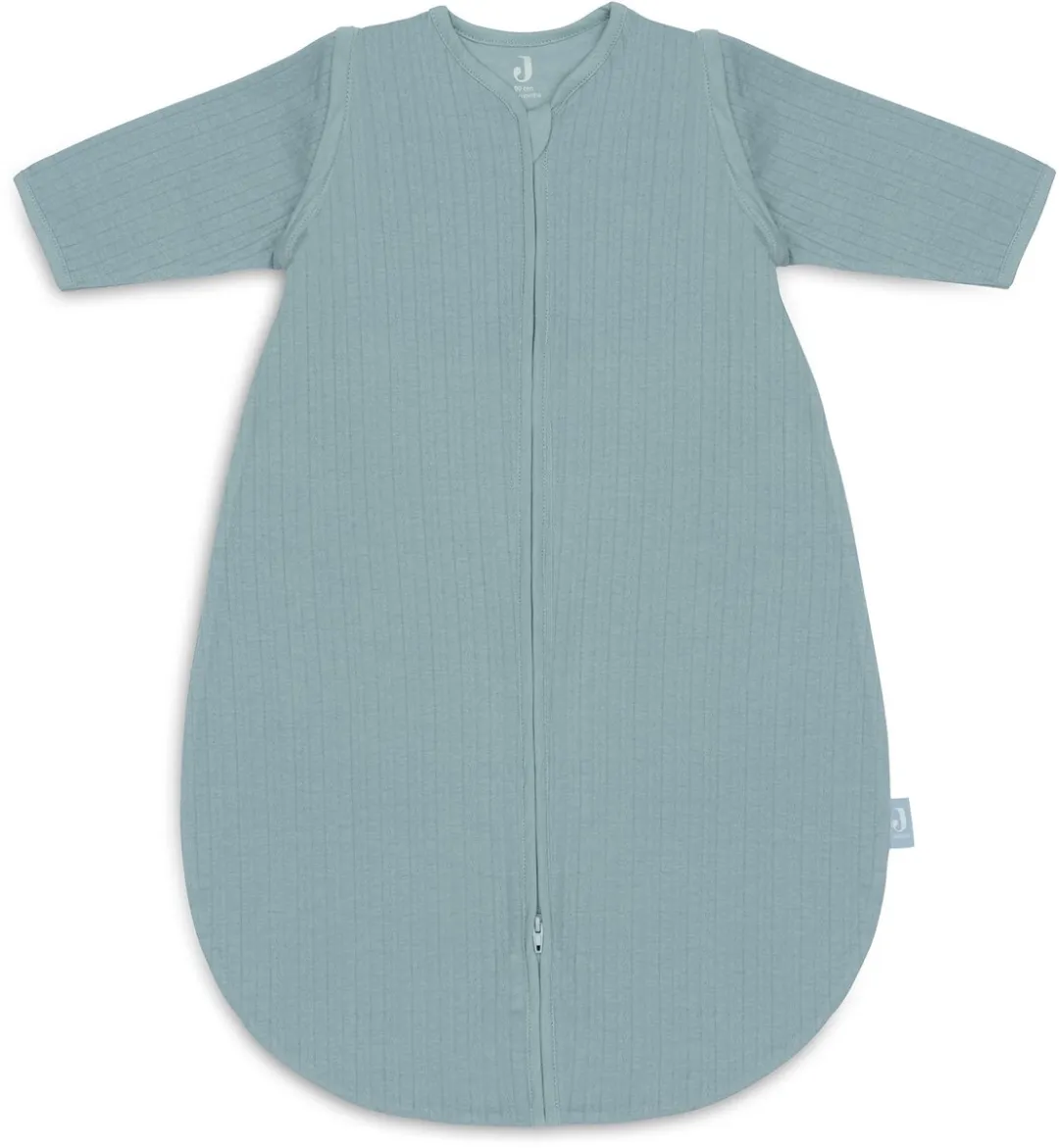 Jollein Baby Slaapzak Zomer Afritsbare Mouw 90cm - Ajour Sea Green