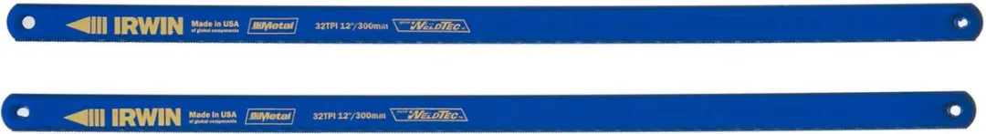 Irwin Bi-Metaal Zaagblad 300mm 32TPI - 2 Stuks