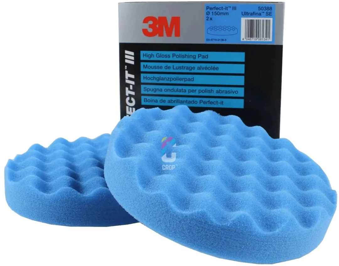3M Perfect-It III Ultrafina Gewafelde Polijstschijf 50388