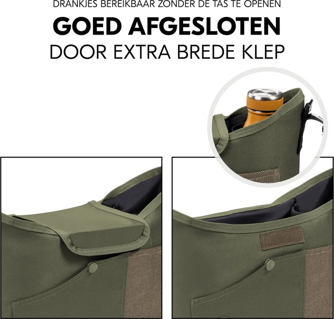 Hauck Pushchair Bag Kinderwagenaccessoire - Olive - afbeelding 6 van 6