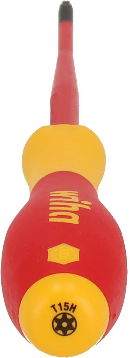 Wiha SoftFinish electric slimFix TORX T15H 100mm - Tamper Resistant