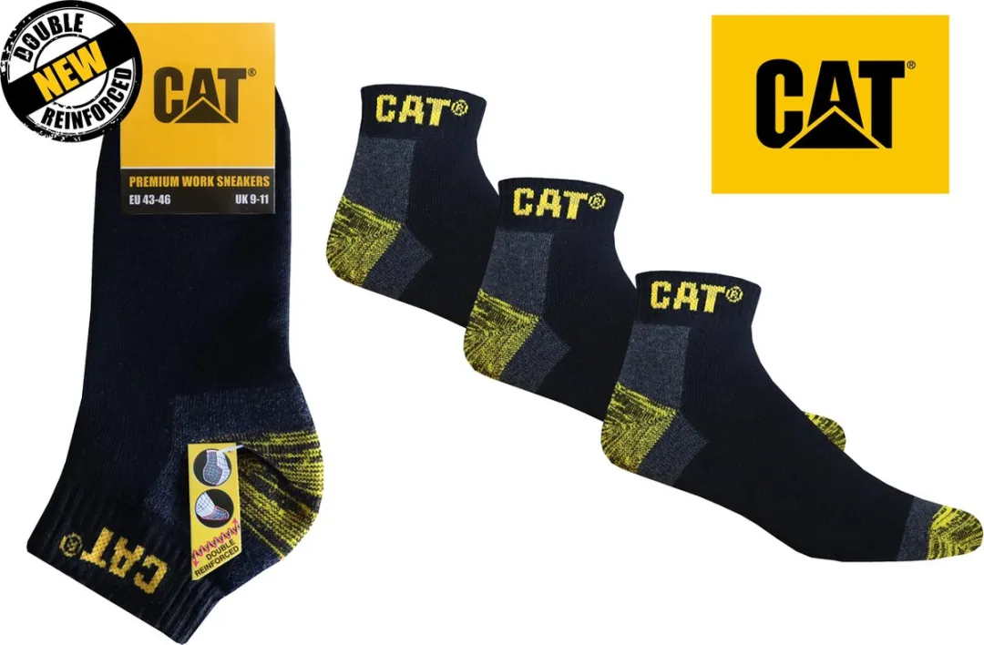 Caterpillar Sneaker Werksokken 3 Paar