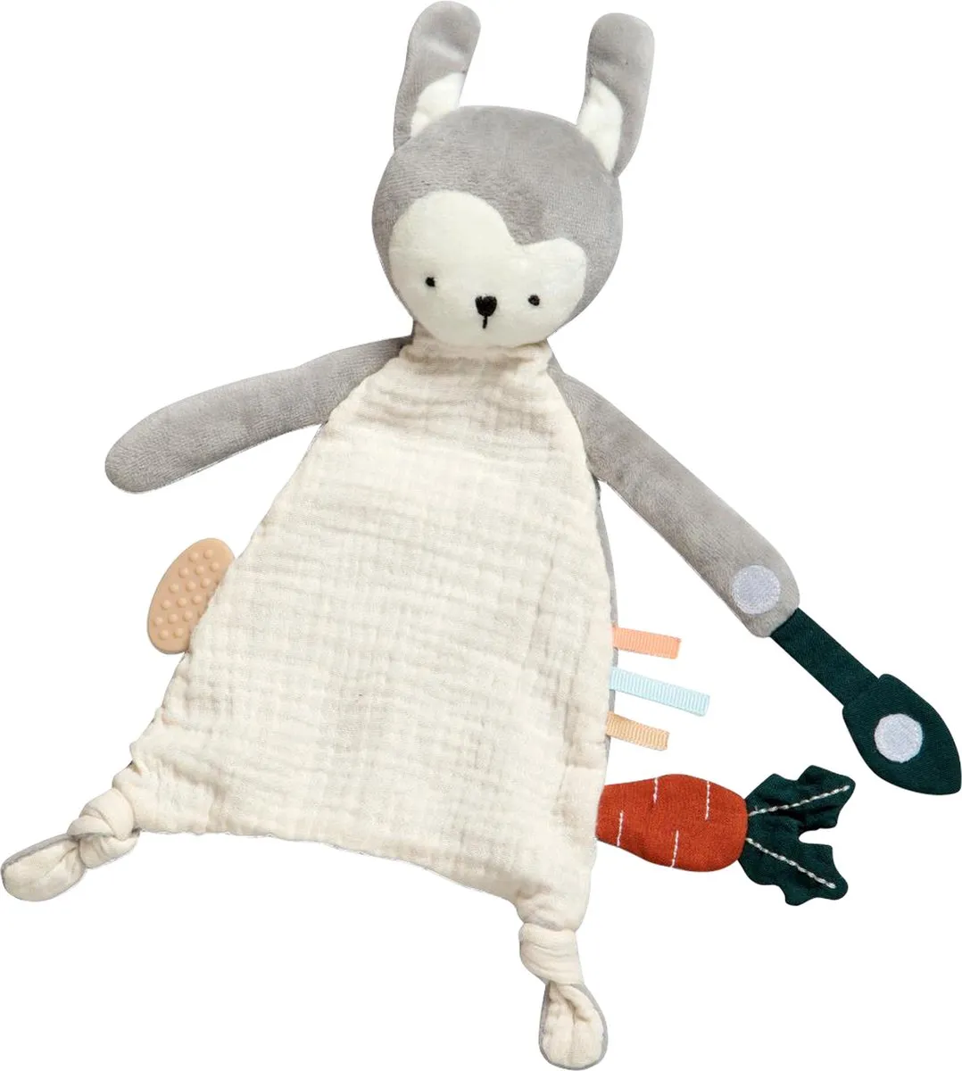 Sebra Siggy The Rabbit Knuffeldoekje Multicolor