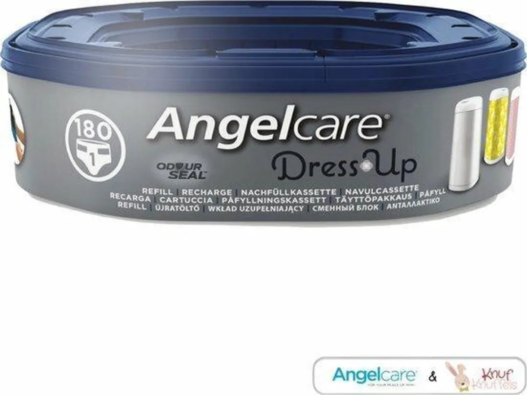 Angelcare DressUp Navulverpakking Luieremmer