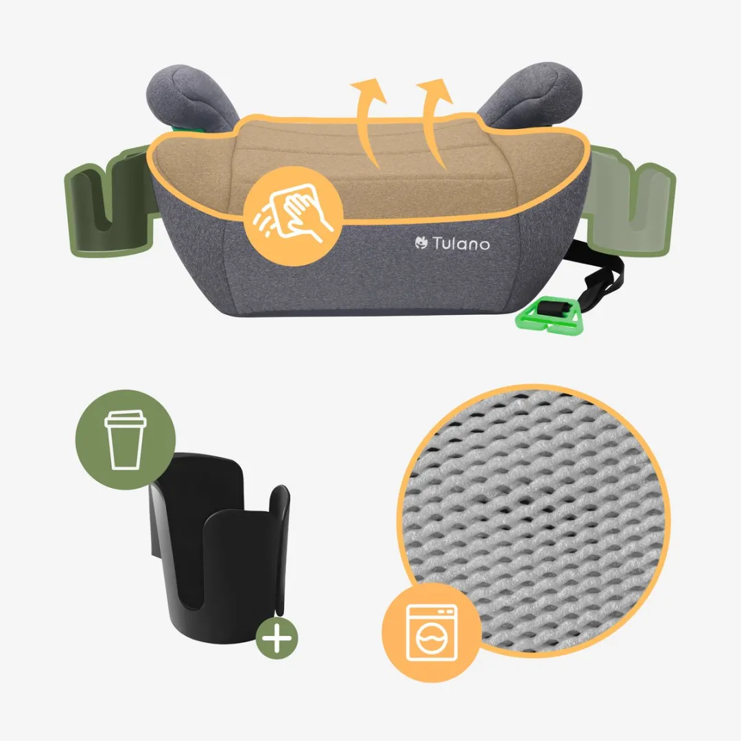 Tulano-Autostoel-Cabby 25-Grijs