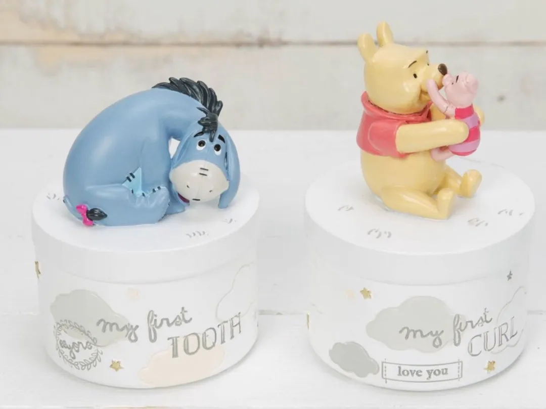 Disney Winnie de Pooh Tanden & Haarlokdoosje