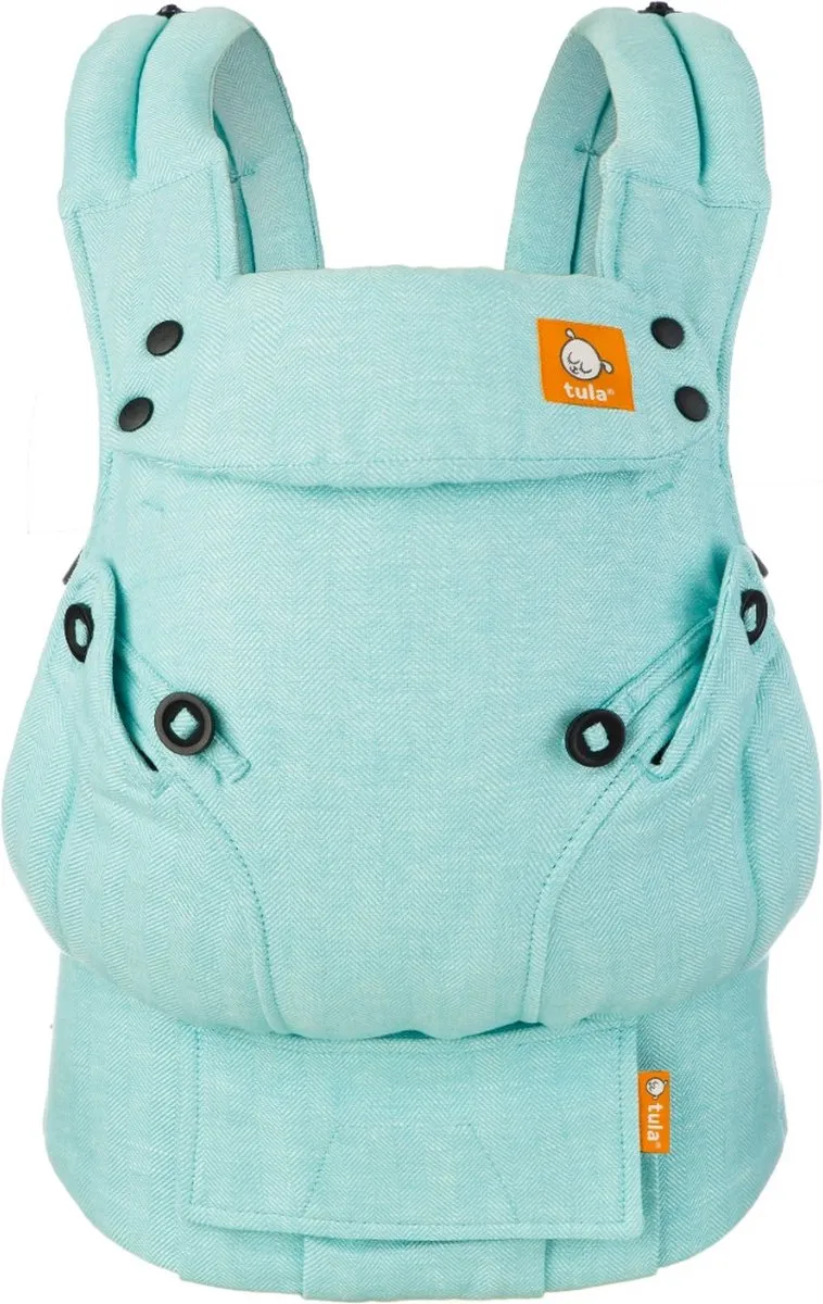 Tula Explore Linen Robin - ergonomische draagzak baby vanaf maat 56