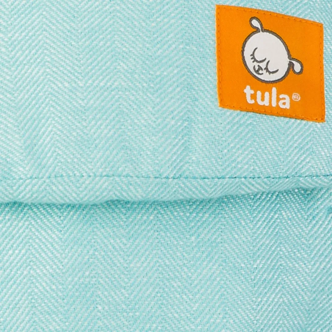 Tula Explore Linen Robin - ergonomische draagzak baby vanaf maat 56