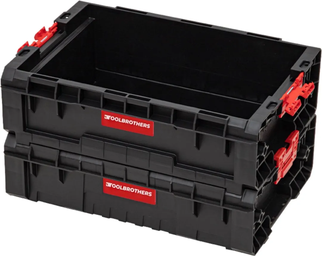 Toolbrothers RHINO L Extender ECO Gereedschapskoffer - 9L Rood/Zwart - afbeelding 6 van 6