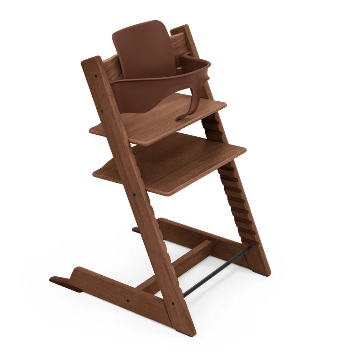 Stokke Tripp Trapp Kinderstoel Warm Brown + Babyset