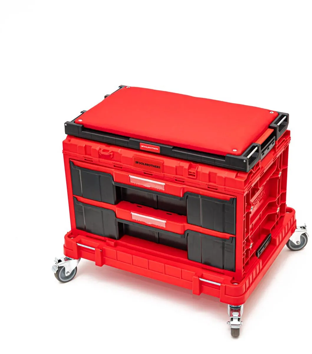 Toolbrothers RHINO XXL Multi-Adapterplaat - Rood Zitkussen - afbeelding 6 van 6