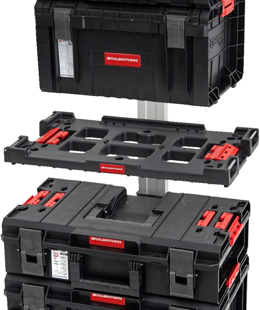Toolbrothers RHINO XXL Multi-Adapterplaat - Rood Zitkussen - afbeelding 5 van 6