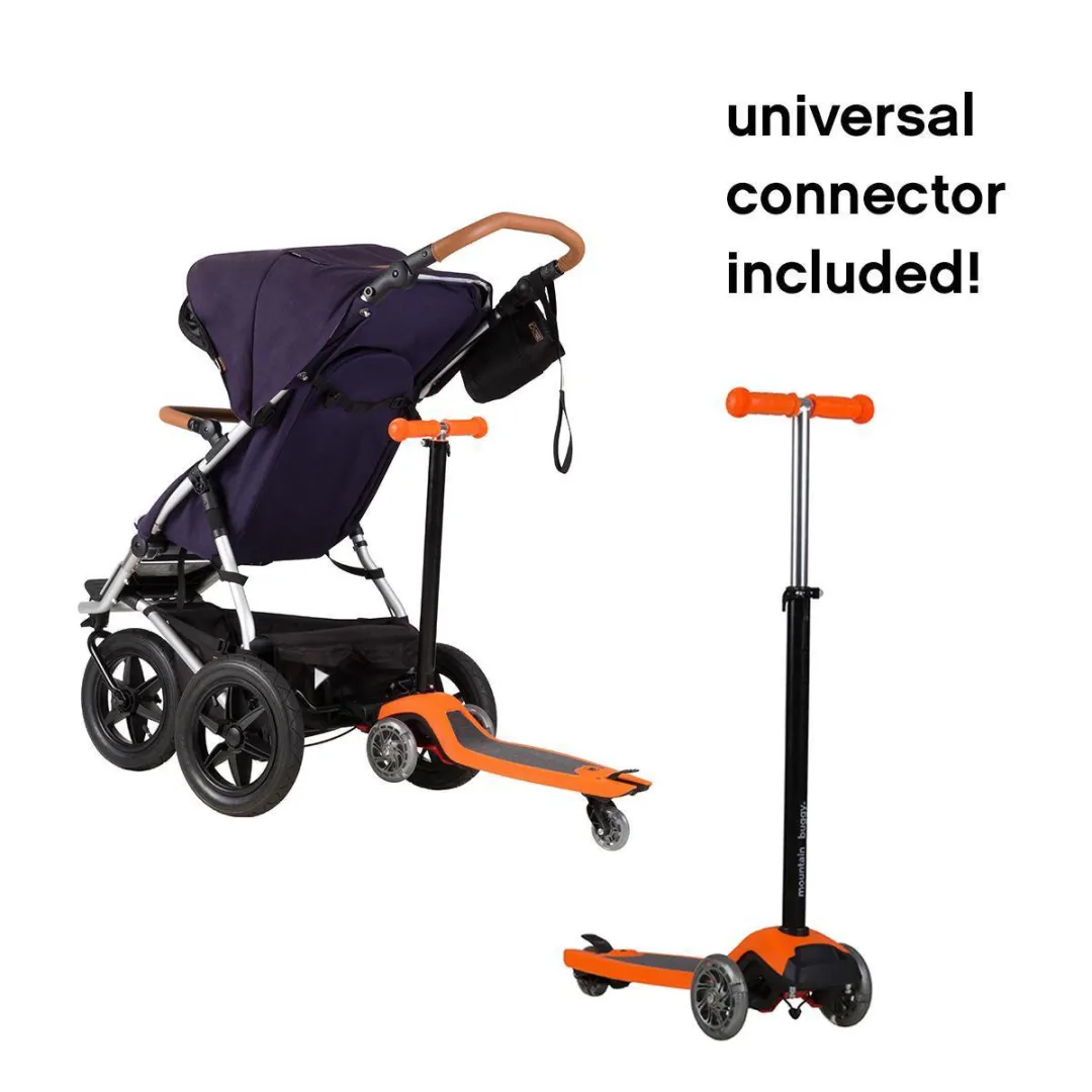 Mountain Buggy Freerider - Oranje inclusief universele connector