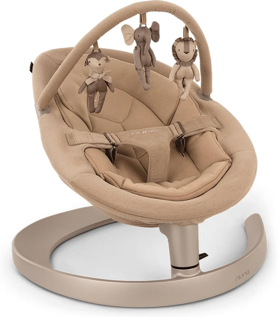 Nuna Wipstoel Leaf Grow Met Speelboog Teddy