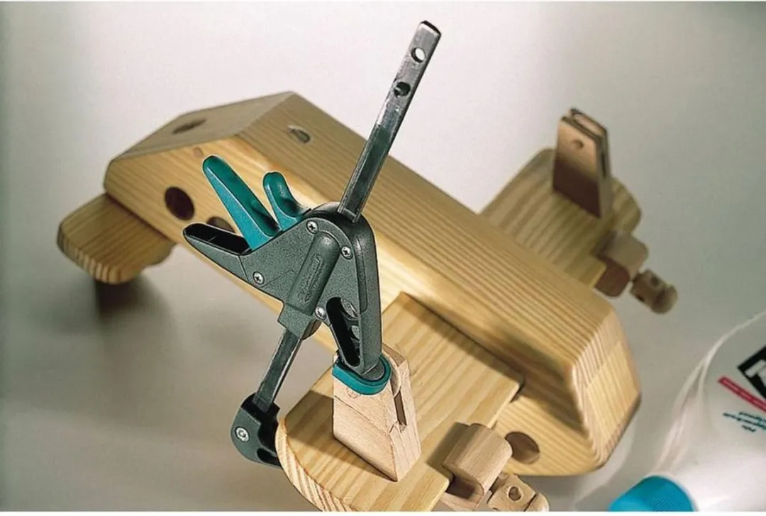 Wolfcraft 2 Lijmklemmen MINI 3455100 - Eenhandklem - Multi