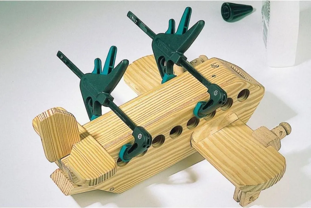 Wolfcraft 2 Lijmklemmen MINI 3455100 - Eenhandklem - Multi