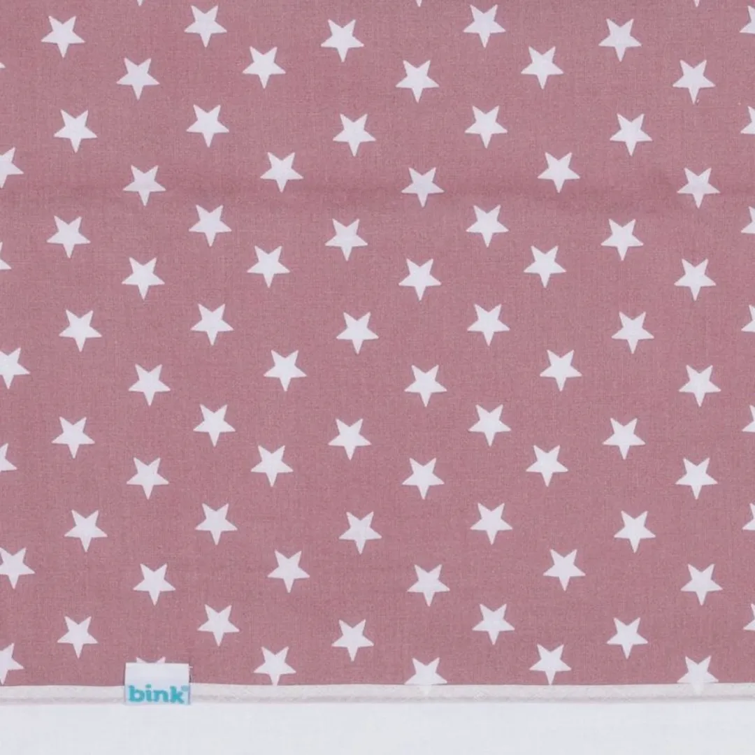 BINK Bedding Ledikantlaken Stars Grijs 100x150cm
