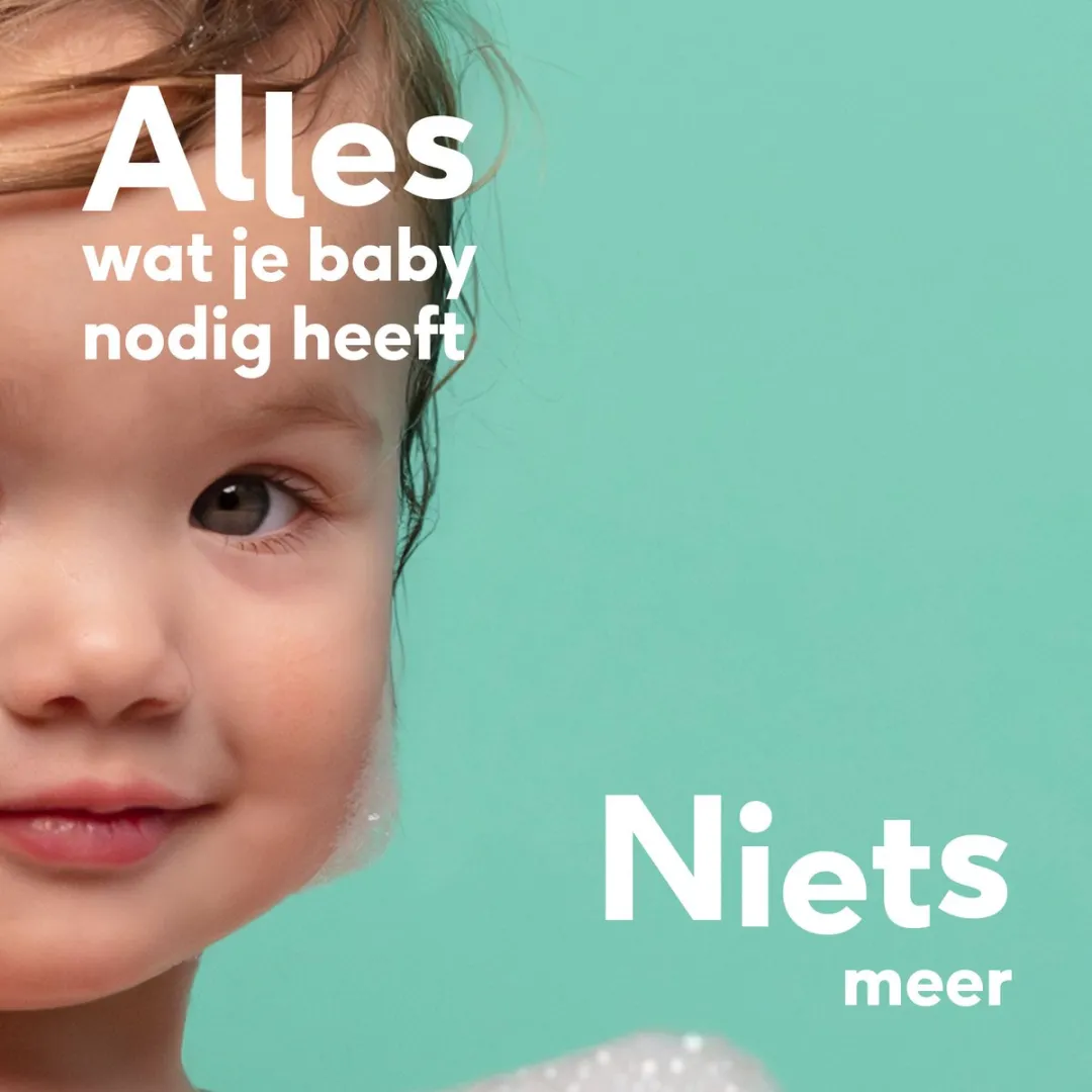 Naïf Baby & Kind Shampoo & Body Wash 2-in-1 - 2x200ml