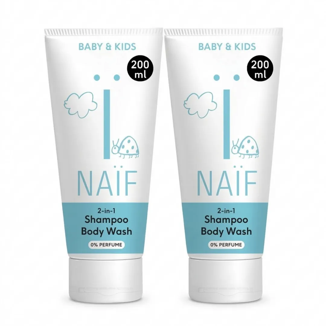 Naïf Baby & Kind Shampoo & Body Wash 2-in-1