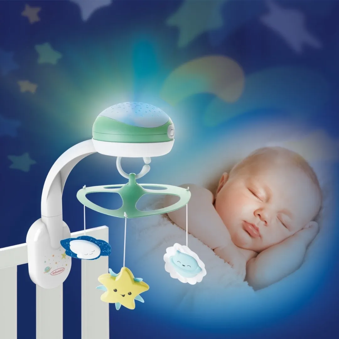 Infantino Multi 3-in-1 Muziekmobiel & Projector - Multicolor