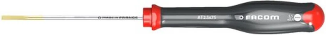 FACOM PROTWIST AT3X75 Schroevendraaier - 3x75mm - Rood/Zwart