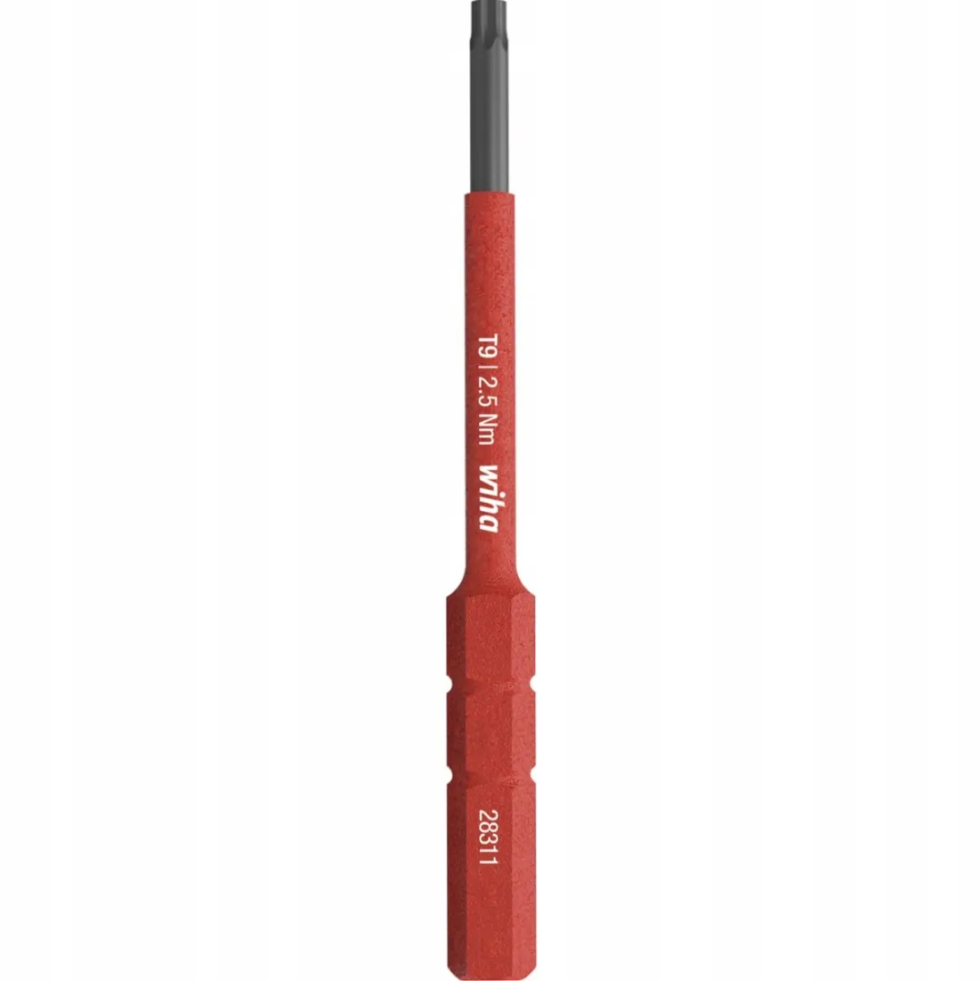 Wiha SlimBit Torx TX6 75mm VDE - 1 Stuk