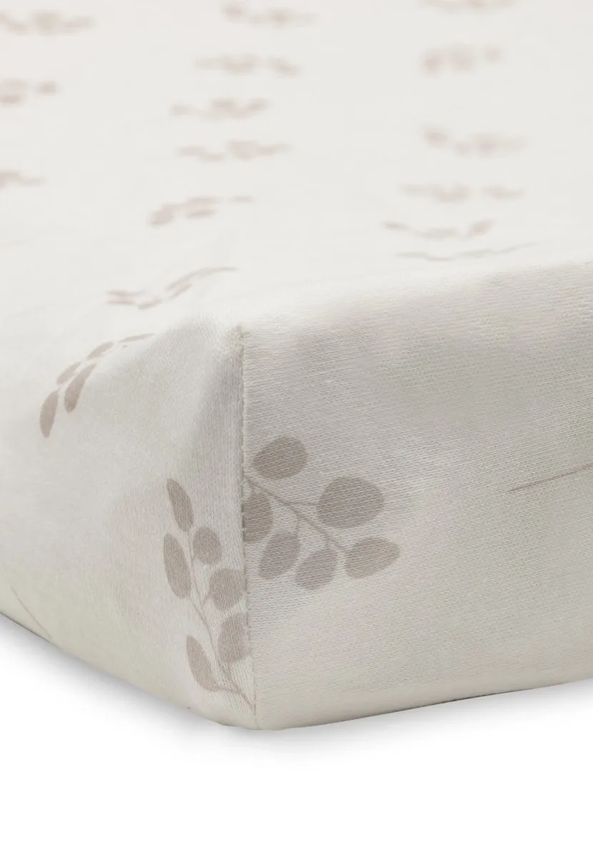 Jollein Aankleedkussenhoes Jersey 50x70cm Twig Wild Rose